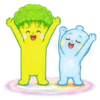 よろこぶふたり